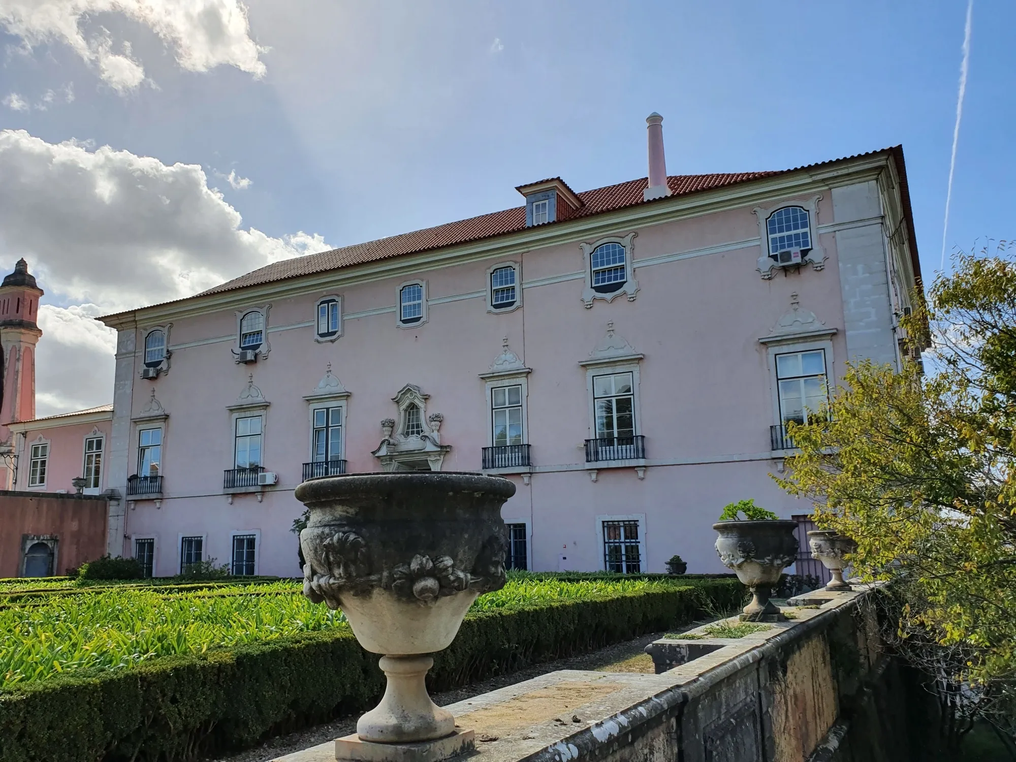 Palácio das Necessidades en Lisboa, sede del ministerio portugués responsable del portal de visados y de la visa de búsqueda de empleo